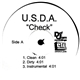 U.S.D.A. - Check